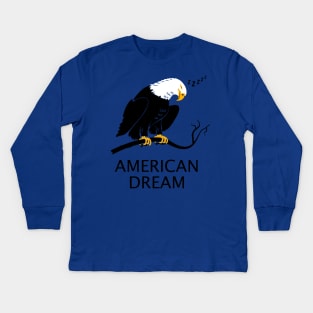 American dream Kids Long Sleeve T-Shirt